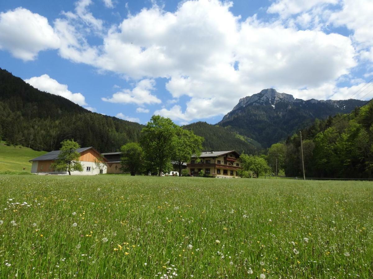 Bauernhof Moar Apartment Kernhof ภายนอก รูปภาพ